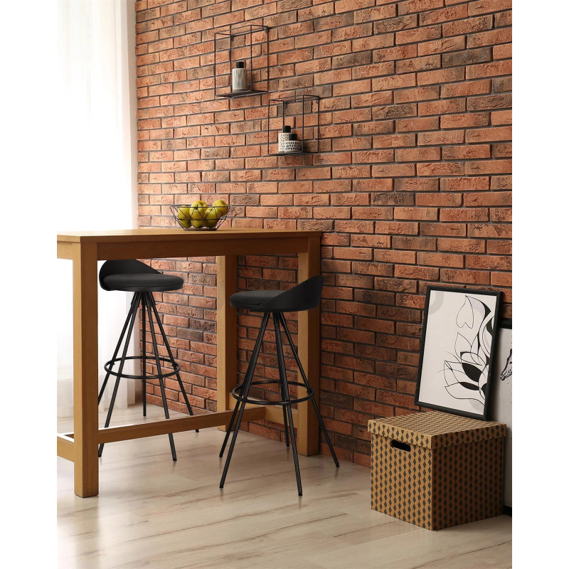 Designerski hoker Mila – loftowy i reprezentacyjny hoker barowy