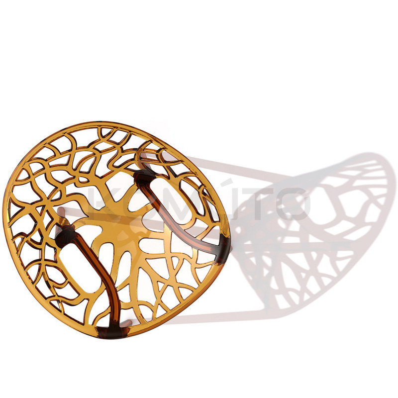 Krzesło transparentne KORAL przezroczyste | Komuto.pl