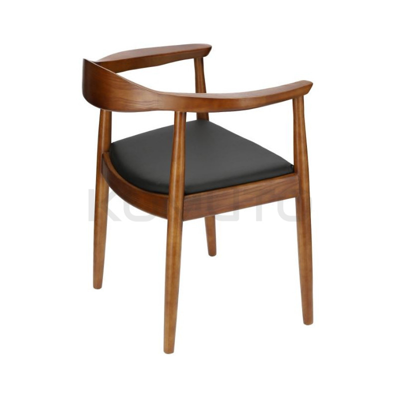 Krzesło KENNEDY – klasyczne wzornictwo i naturalne drewno