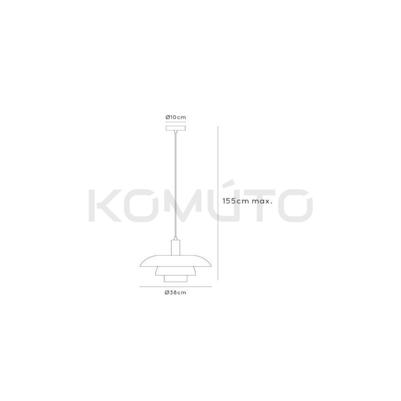 Uno – elegancka lampa inspirowana latami 80.