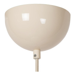 Lampa wisząca Martin – styl lat 80., metalowa, 40 cm