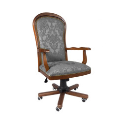 Retro fotel do gabinetu Warwick – elegancja i funkcjonalność