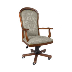 Retro fotel do gabinetu Warwick – elegancja i funkcjonalność