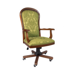 Retro fotel do gabinetu Warwick – elegancja i funkcjonalność