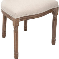 Krzesło boho Maria – rattanowa plecionka | styl shabby chic