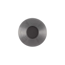 Szklany kinkiet okrągły Onsu czarny | Komuto.pl