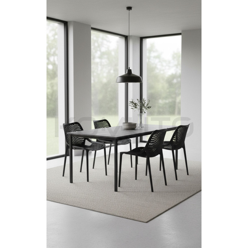 Krzesło ażurowe białe Chips lekkie i uniwersalne | Komuto.pl