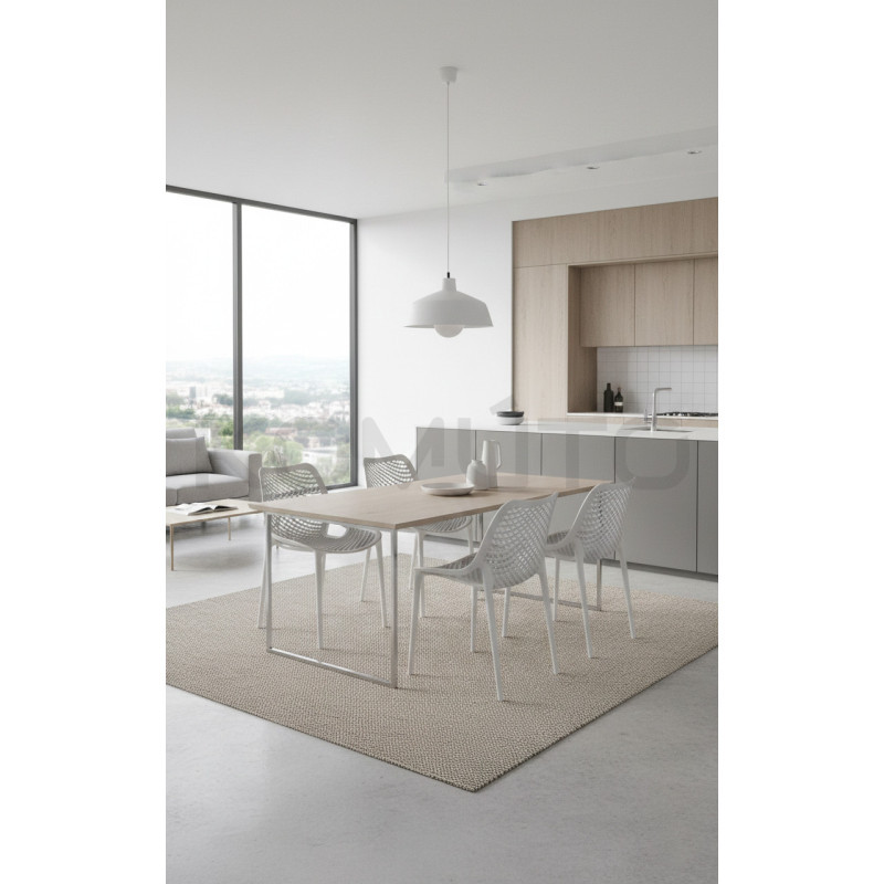 Krzesło ażurowe CHIPS czarne | Komuto.pl