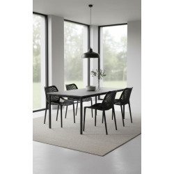 Krzesło ażurowe kolorowe Chips | Komuto.pl