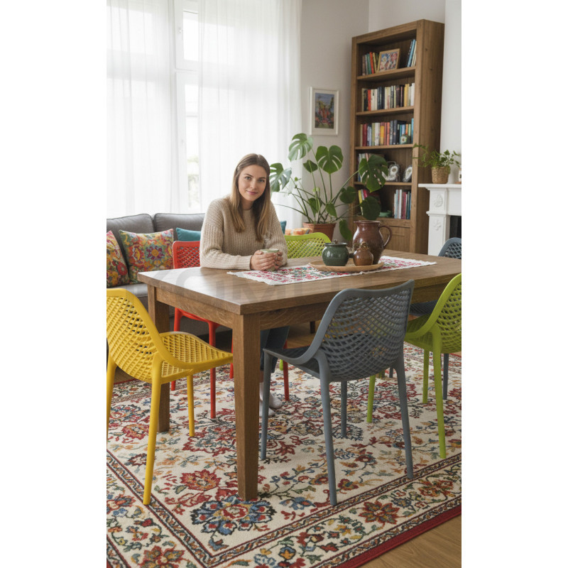 Krzesło ażurowe kolorowe Chips | Komuto.pl