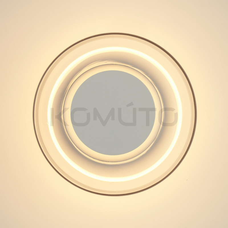 Kinkiet Donut 18 cm – minimalistyczna lampa ścienna