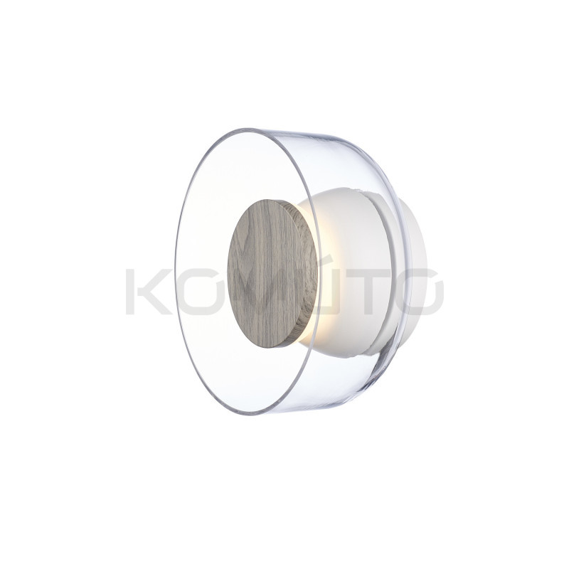 Kinkiet Donut 18 cm – minimalistyczna lampa ścienna