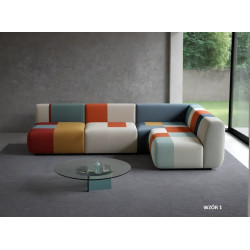 Designerska sofa modułowa Le Corbusier Colors – nowoczesny design