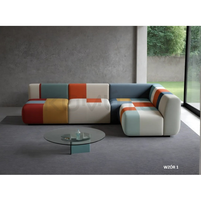 Designerska sofa modułowa Le Corbusier Colors – nowoczesny design