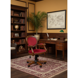 Eleganckie krzesło biurowe BIBURY – forma i prestiż