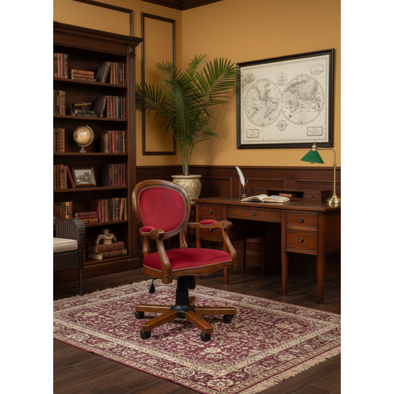 Eleganckie krzesło biurowe BIBURY – forma i prestiż