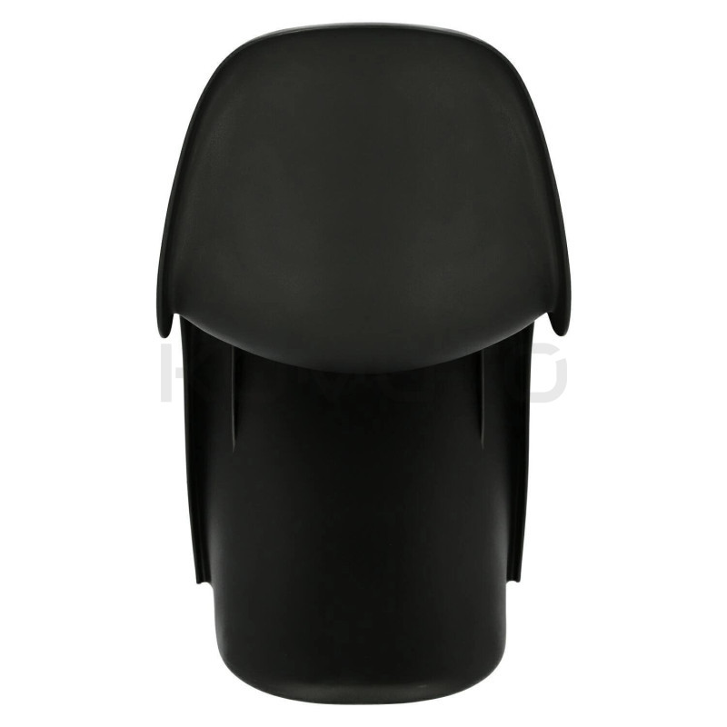 Krzesło designerskie Hover Jim czarne białe | komuto.pl