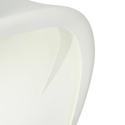 Krzesło designerskie Hover Jim czarne białe | komuto.pl