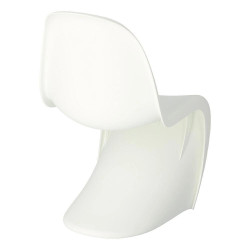 Krzesło designerskie Hover Jim czarne białe | komuto.pl