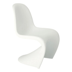 Krzesło designerskie Hover Jim czarne białe | komuto.pl