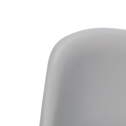 Krzesło kolorowe Hover Jim szare czerwone | komuto.pl