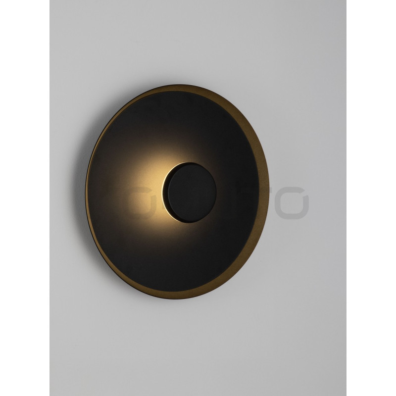 Kinkiet okrągły Satelita 35,5 cm – eleganckie światło