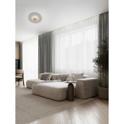 Kinkiet okrągły Satelita 35,5 cm – eleganckie światło