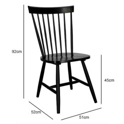 Krzesło drewniane Mowel – elegancja i sztuka w Twoim wnętrzu