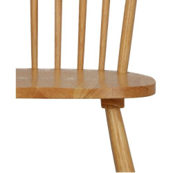 Krzesło drewniane Mowel – elegancja i sztuka w Twoim wnętrzu