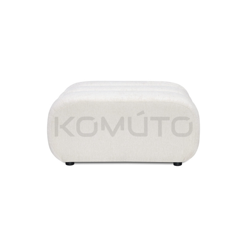 Duża pufa Serena 91x89 | Wypoczynek i styl z doświadczeniem