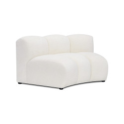 Fotel narożny R Serena – zaokrąglony design i komfort