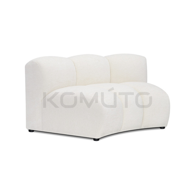 Fotel narożny R Serena – zaokrąglony design i komfort