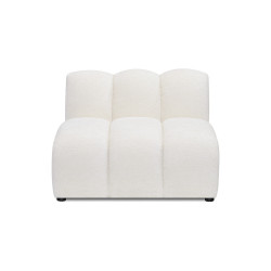 Fotel bez boków Serena – artystyczna forma modułowy komfort