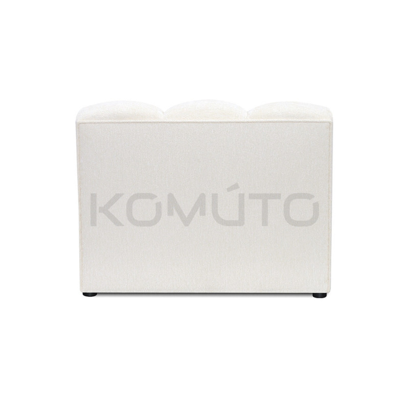 Fotel bez boków Serena – artystyczna forma modułowy komfort