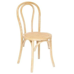 Krzesło Toni z rattanu i drewna – styl Thonet do jadalni i kuchni