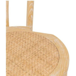 Krzesło Toni z rattanu i drewna – styl Thonet do jadalni i kuchni