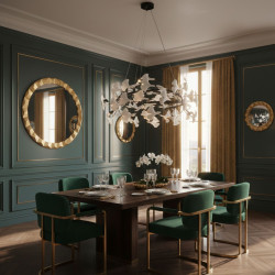 Lampa BOTANIKA – rzeźbiarska oprawa świetlna Ginkgo