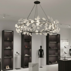 Lampa BOTANIKA – rzeźbiarska oprawa świetlna Ginkgo