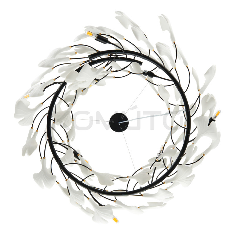 Lampa BOTANIKA – rzeźbiarska oprawa świetlna Ginkgo