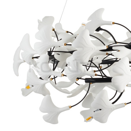 Lampa BOTANIKA 150 – rzeźbiarska oprawa świetlna Ginkgo