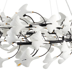 Lampa BOTANIKA 150 – rzeźbiarska oprawa świetlna Ginkgo