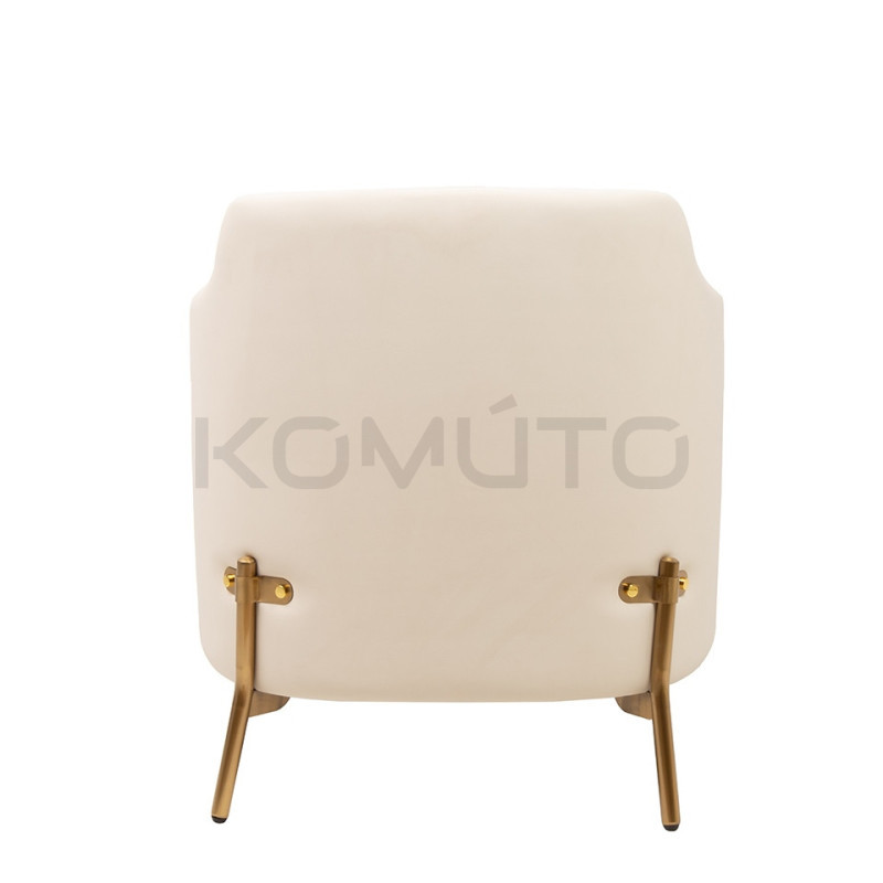 Fotel VENICE – Manifest Stylu. Dialog Pepitki i Złota