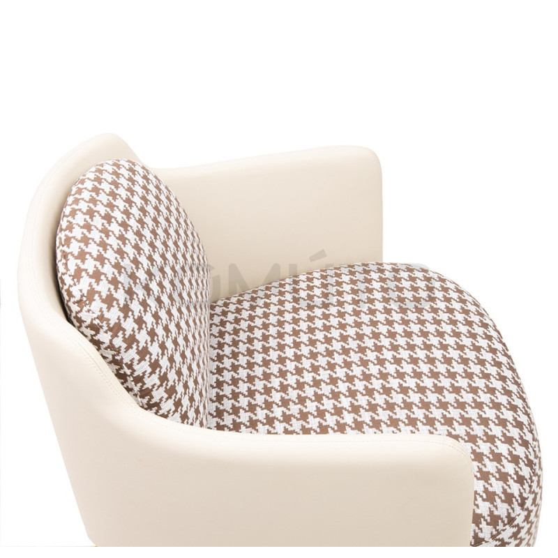 Fotel VENICE – Manifest Stylu. Dialog Pepitki i Złota