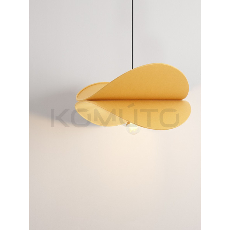 Mariposa – lampa wisząca z lnianym kloszem w kształcie skrzydeł