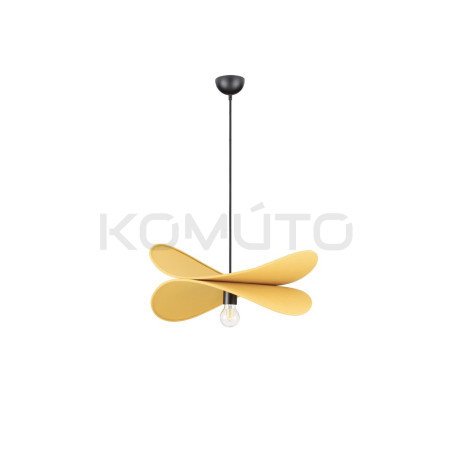 Mariposa – lampa wisząca z lnianym kloszem w kształcie skrzydeł