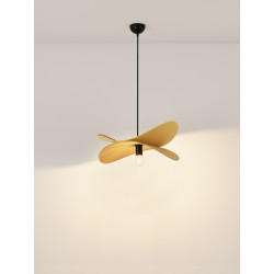 Mariposa – lampa wisząca z lnianym kloszem w kształcie skrzydeł