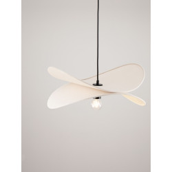 Mariposa – lampa wisząca z lnianym kloszem w kształcie skrzydeł