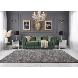 Sofa Chesterfield z kryształkami March 3 osobowa