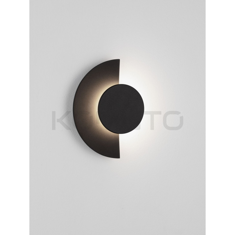 Lampa Ścienna Eclipse LED – Geometryczna Rzeźba Świetlna