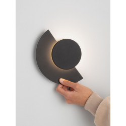 Lampa Ścienna Eclipse LED – Geometryczna Rzeźba Świetlna